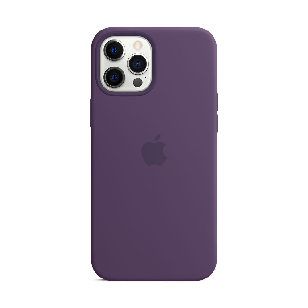 Apple Silikon Case mit MagSafe für iPhone 12 Pro Max