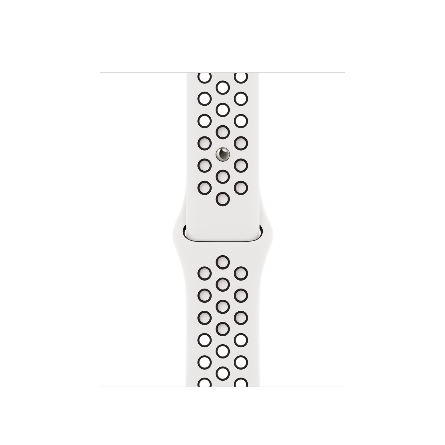 41mm Summit White/Schwarz Nike Sportarmband