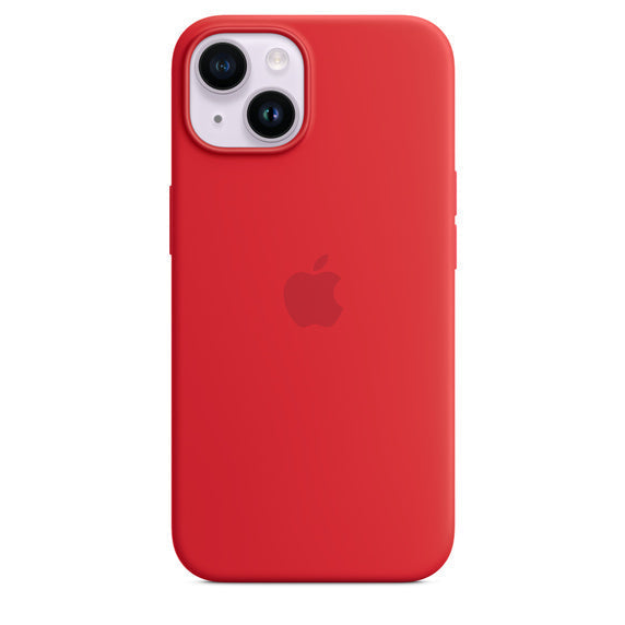 Apple Silikon Case mit MagSafe für iPhone 14