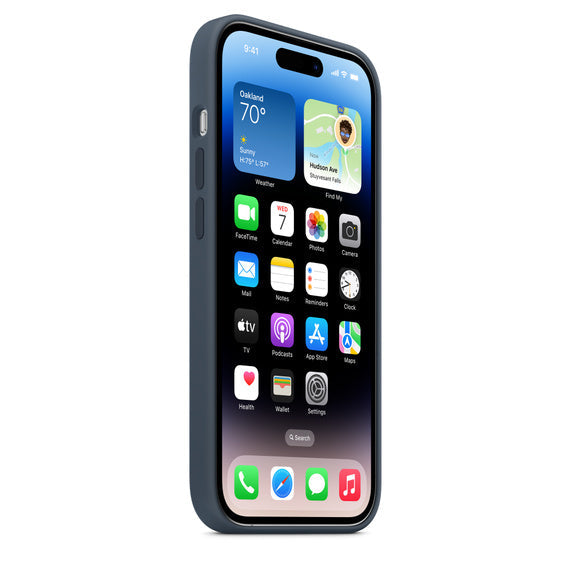 Apple Silikon Case mit MagSafe für iPhone 14 Pro