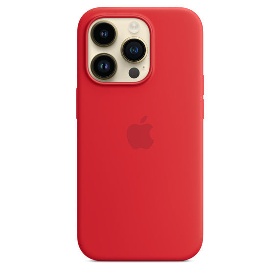 Apple Silikon Case mit MagSafe für iPhone 14 Pro