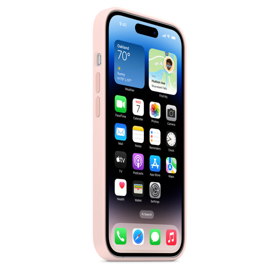 Apple Silikon Case mit MagSafe für iPhone 14 Pro