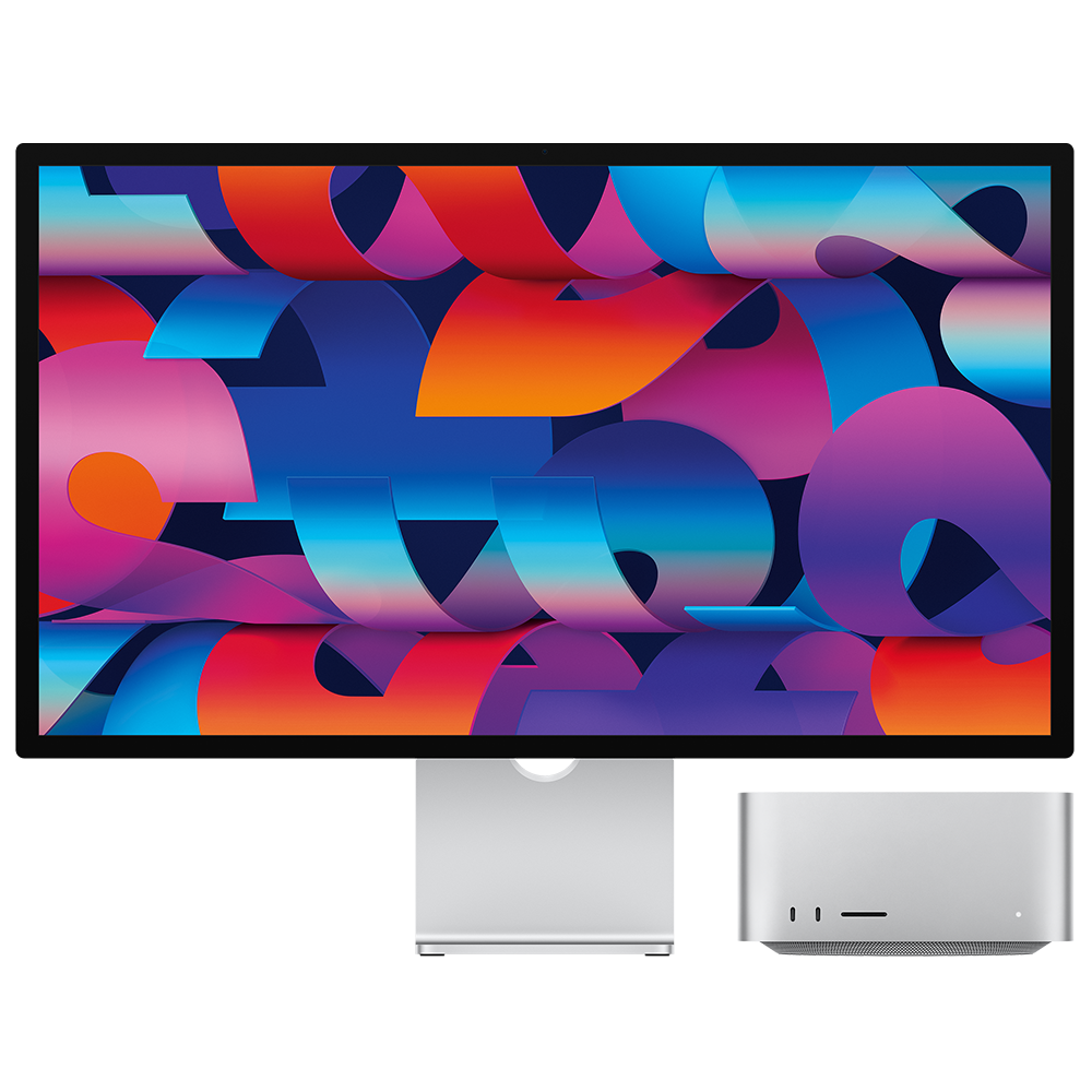 Mac Studio: Apple M2 Ultra Chip mit 24‑Core CPU, 60‑Core GPU, 1 TB SSD