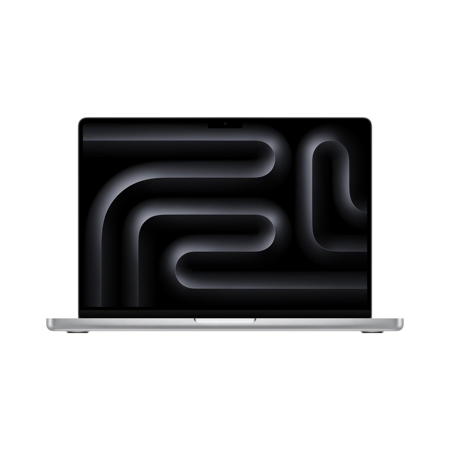 14″ MacBook Pro: Apple M3 Chip mit 8‑Core CPU und 10‑Core GPU, 1 TB SSD – Silber