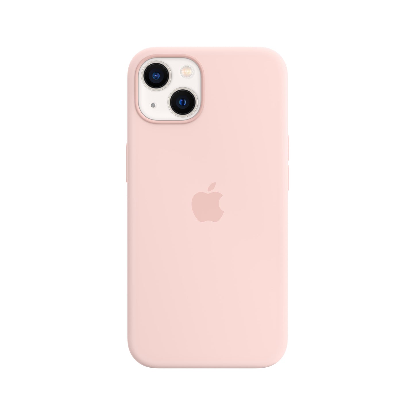 iPhone 13 Silikon Case mit MagSafe – Kreide-Rosa