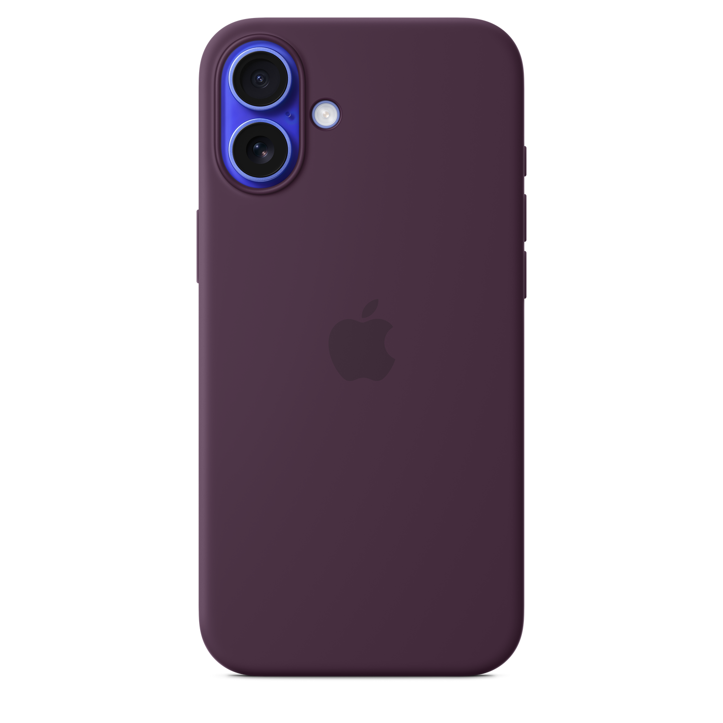 iPhone 16 Plus Silikon Case mit MagSafe – Pflaume