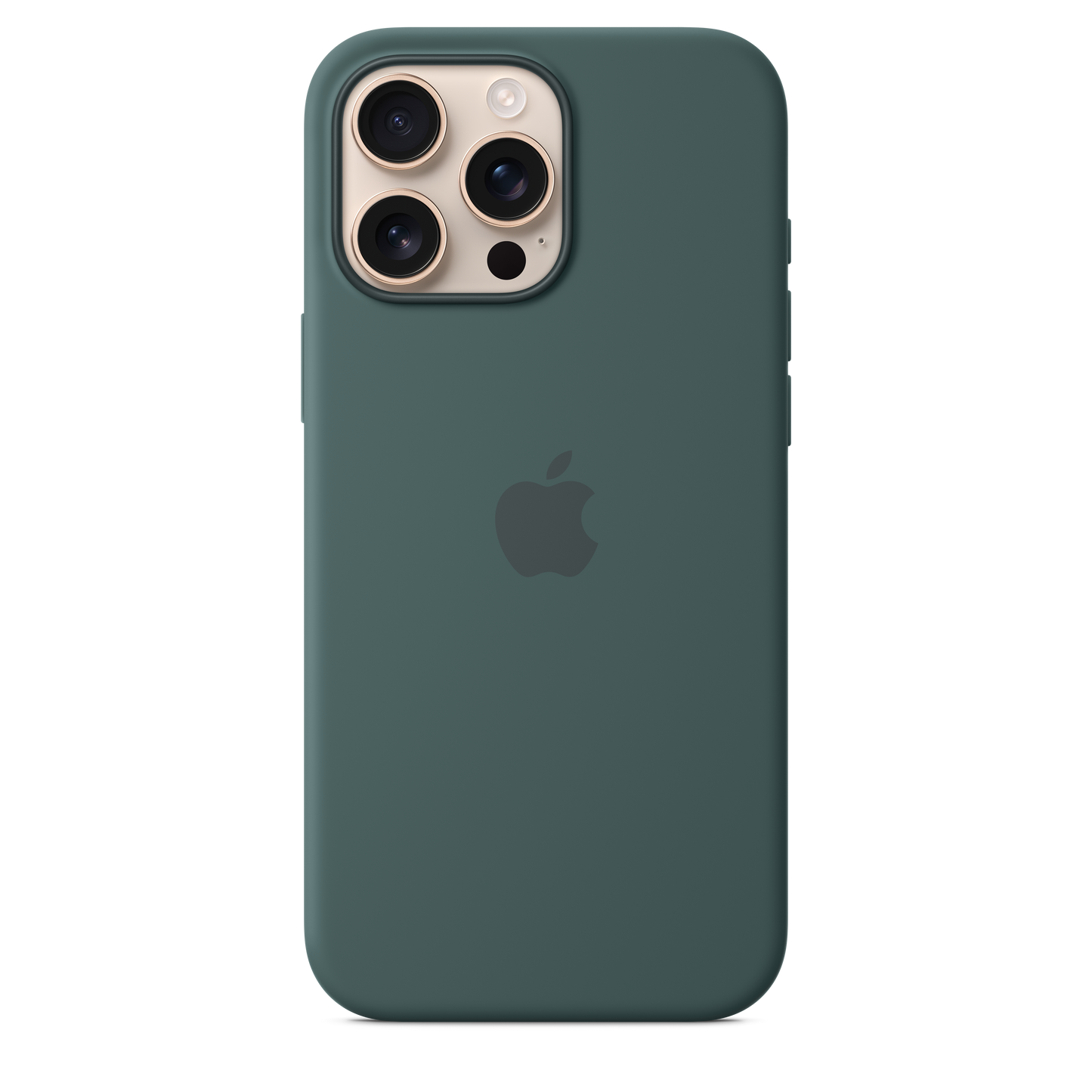 iPhone 16 Pro Max Silikon Case mit MagSafe – Seegrün