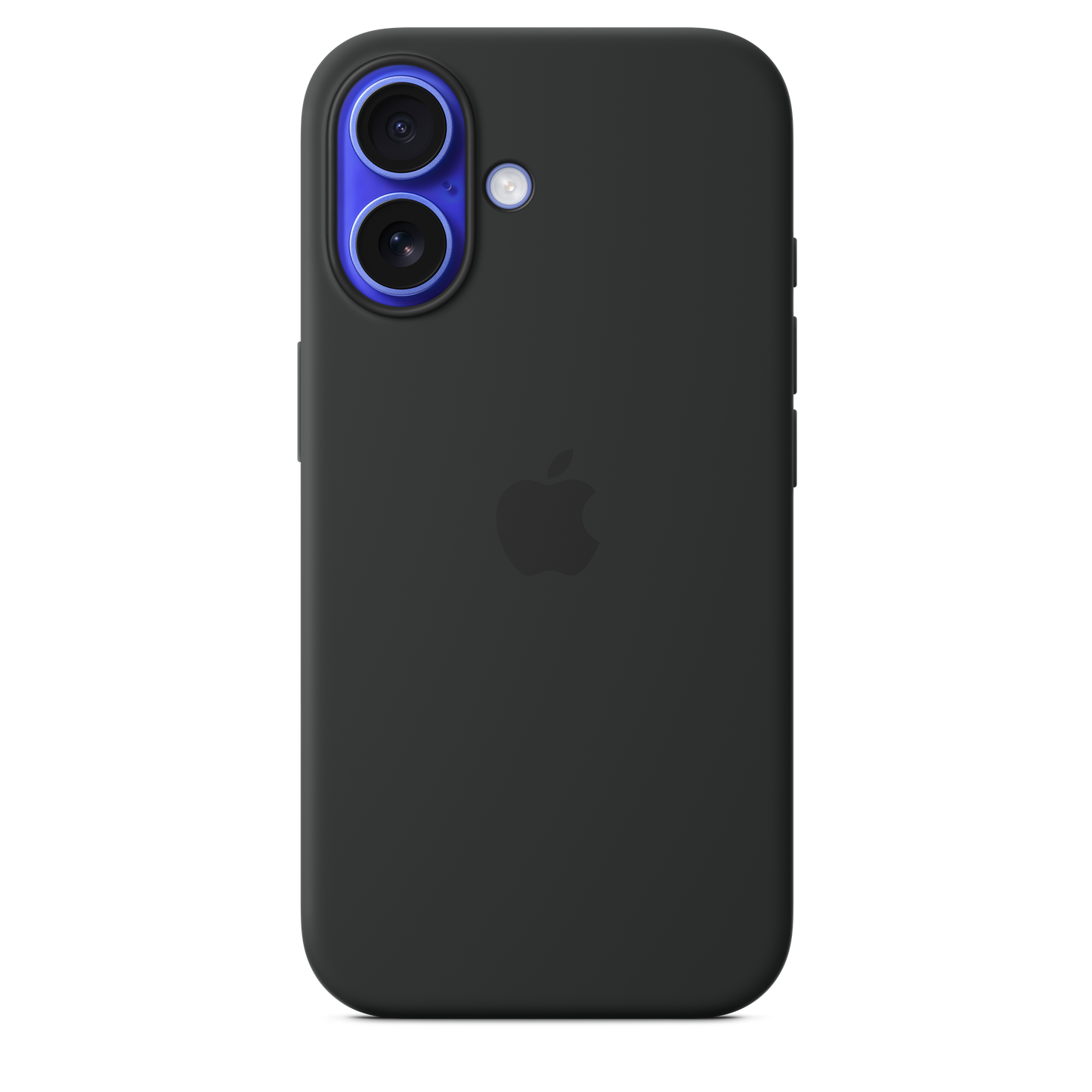 iPhone 16 Silikon Case mit MagSafe – Schwarz