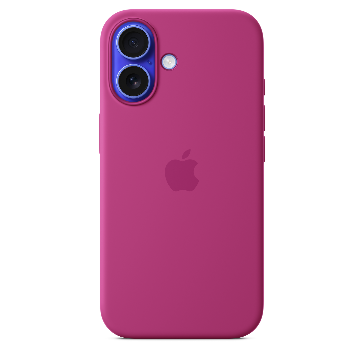 iPhone 16 Silikon Case mit MagSafe – Fuchsia